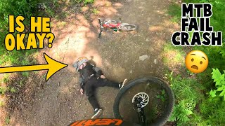 Best MTB Fails of the Year  So Far  2024  MTB Crashes  40 minutes of adrenaline [upl. by Yerot]