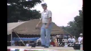 OC Fields Buckdancing 1991 Smithville Fiddlers Jamboree [upl. by Charisse]