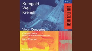 Krenek Violin Concerto No 1 2 Adagio molto [upl. by Eemaj425]