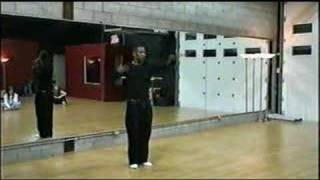 Tyrone Proctor Teaching Waacking [upl. by Hanimay899]