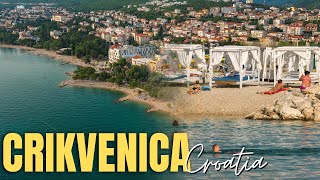 Visit Crikvenica Town on the Adriatic coast of Croatia [upl. by Worlock]