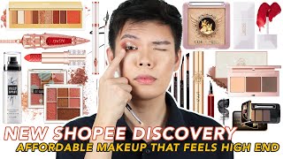 New Shopee Discovery Affodable Makeup Brand Na Parang Highend  Giveaway Feat Gecomo [upl. by Kiah]