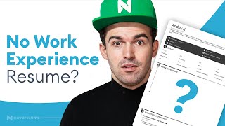 How to Make a Resume with No Work Experience [upl. by Ynney]