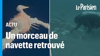 Explosion de Challenger  un gros morceau de la navette spatiale retrouvé au fond de l’océan [upl. by Llesirg]