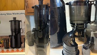 HOW TO DISASSEMBLE AMUMU COLD PRESS JUICER  SLOW MASTICATING JUICER  AMAZON FINDS [upl. by Petronilla]