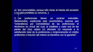 DERECHO CIVIL III TEMA IV PRELACIÓN DE CRÉDITOS [upl. by Alesi]