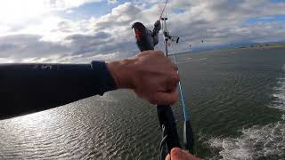 Kiteboarding Tramontana Parc des Dosses Leucate Eleveight XS V4 2882023 [upl. by Thane]