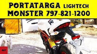 PORTATARGA MONSTER 7978211200 Unboxing Montaggio e Risultato Finale [upl. by Ahsitaf]