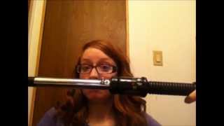 Review Conair Instant Heat 34quot Curling Iron WATCH IN HD D [upl. by Peria]