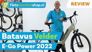 Batavus Velder EGo Power 2022  Fietsvoordeelshopnl Product Review [upl. by Sapphira]