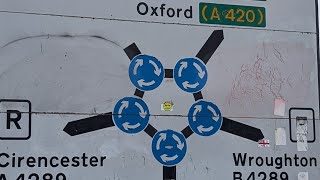 The magic roundabout of SWINDON [upl. by Adnuahs]