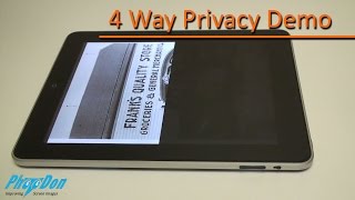 4Way Privacy Filter Demonstration [upl. by Janella357]