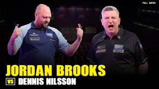 Jordan Brooks vs Dennis Nilsson FULL MATCH  2023 WDF World Darts Championship [upl. by Assiar]