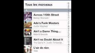 Retrouver sa musique dans liPhone [upl. by Anastasius]