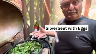 Delicious Silverbeet or Chard with Eggs  Recipe [upl. by Rovert]