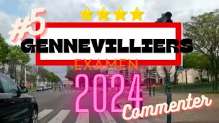 5 PARCOURS CENTRE DEXAMEN PERMIS B🚦🚗🚦GENNEVILLIERS [upl. by Nitram]