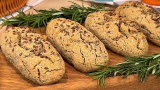 Meine Großmutter wurde 100 Jahre alt weil sie glutenfreies Brot aß Neues Rezept ohne Weizenmehl [upl. by Ruelle]