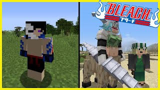 BECOME ARRANCAR RESURRECCION NEW HADO amp MORE Minecraft Bleach Anime Mod Review [upl. by Fraase746]