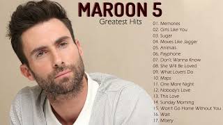 The Best Of Maroon 5  Maroon 5 Greatest Hits Full Album 2022 [upl. by Nodnrb693]