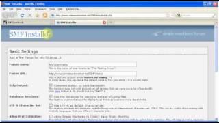 How to install SMF  Simple Machines Forum [upl. by Bywoods]