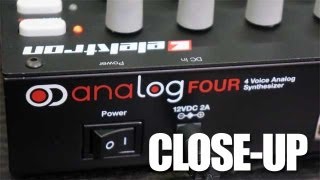 Elektron Analog Four  Sonic Lab Close Up [upl. by Tihor]