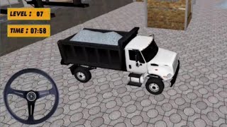 City Road Construction with Dump Truck Loader roller 2023 3D Android Gameplay [upl. by Oicneserc49]