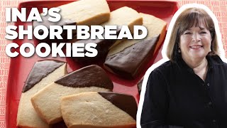 Ina Gartens Shortbread Cookies  Barefoot Contessa  Food Network [upl. by Sonya]