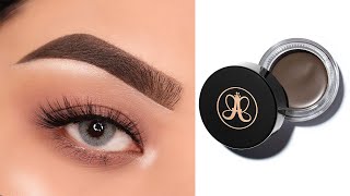 Easy Eyebrow Tutorial  Anastasia Dip Brow Pomade [upl. by Enia]