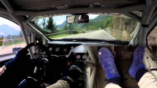 IVAN CARMELLINO  FIAT GRANDE PUNTO PROTO  TROFEO VALLECAMONICA 2015  ONBOARD GARA 1 [upl. by Michail684]