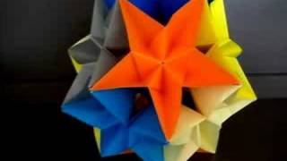 Complex Dodecahedron Modular Origami [upl. by Marissa]