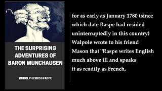 The Surprising Adventures of Baron Munchausen 🔥 By Rudolph Erich Raspe FULL Audiobook [upl. by Hudgens]