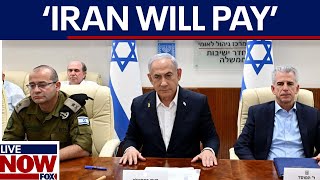 Israel war Netanyahu vows revenge after Iran missile attack  LiveNOW from FOX [upl. by Llednik]