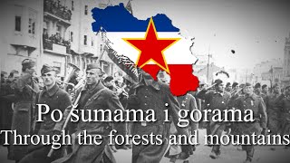 quotPo šumama i goramaquot Through the forests and mountains  Yugoslavian Communist Song [upl. by Darach1]