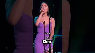 🎤Ariana Grande Part 3🎤Vocal Impressions of Britney Spears Cher and Celine Dion🎤😍 shorts power [upl. by Amargo70]