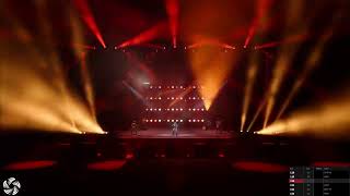 Bruno Mars  Perm  Lighting Design Concept [upl. by Annavoj]