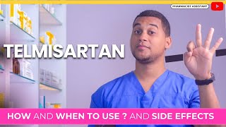 Telmisartan How to Use It amp 3 Common Side Effects [upl. by Blas78]