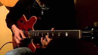 Overdriven Gibson ES 335 [upl. by Husain657]