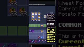 Crafting a Cropie Talisman In IRONMAN Hypixel Skyblock [upl. by Kalk]