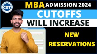 MBA Cutoffs will Increase this Year  Mba Cet Admission Process 2024 [upl. by Ott]