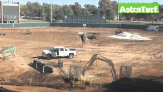 AstroTurf Installation at University of Oklahoma Sooners Baseball  Timelapse Video [upl. by Lucier666]