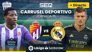 ⚽️ REAL VALLADOLID vs REAL MADRID  EN DIRECTO LaLiga Jornada 15 [upl. by Max]