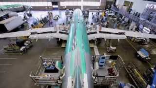 Building A Boeing 737800 Aircraft [upl. by Initirb]