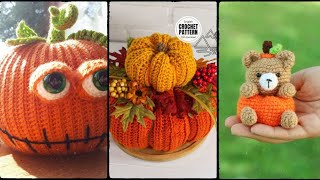 Crochet pumpkins freeCrochet pumpkin ideas [upl. by Normi]