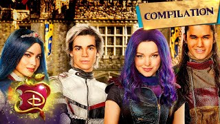 Descendants 3 Music Videos 🎶  Queen of Mean Break This Down amp More  Compilation  Descendants 3 [upl. by Gruchot514]