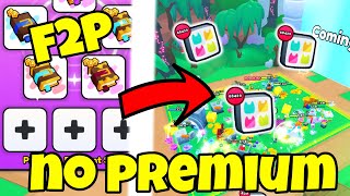 NEW F2P no premium slot INSANE items farm method  pet simulator 99 [upl. by Marcelle686]