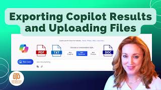 Exporting Copilot Results and Uploading Files [upl. by Eirameinna]