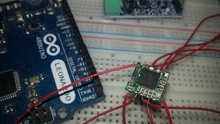 Using the arduino to tune into radio stations via i2c TEA5767 radio module [upl. by Yatnuhs]