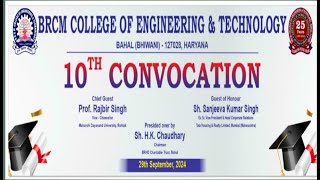 10th CONVOCATION [upl. by Glantz109]