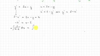 33 Differentialgleichungen  Substitution [upl. by Zavala]