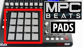 MPC Beats PAD Mapping  MIDI Controller Setup works with pad perform [upl. by Aivato801]